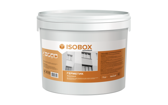 Герметик ISOBOX акриловый для швов