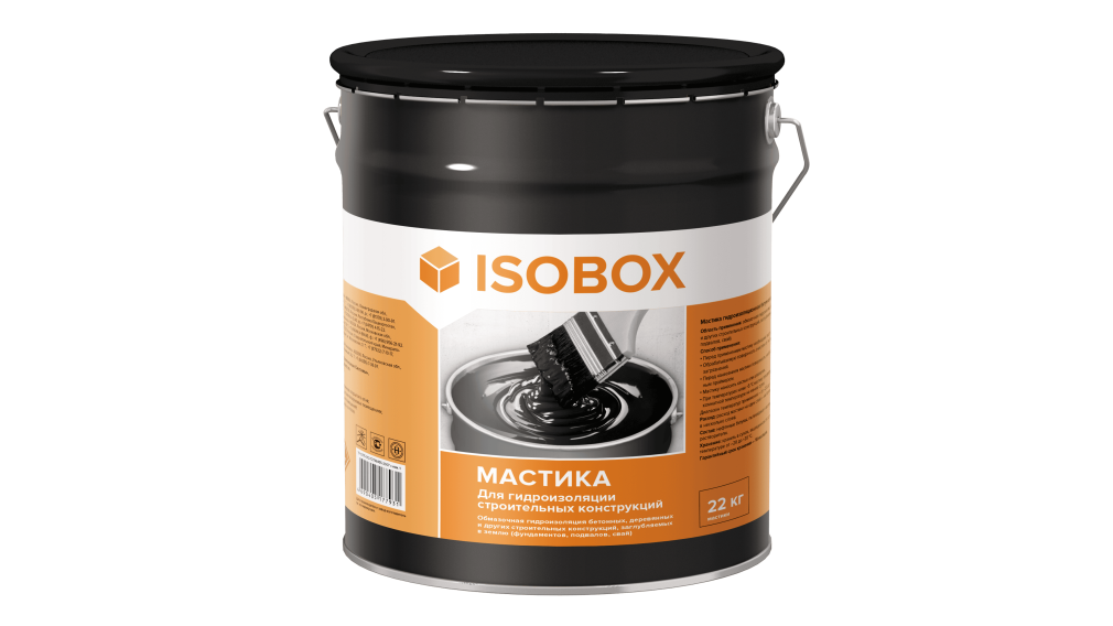 Мастика гидроизоляционная ISOBOX