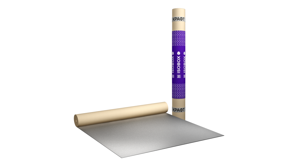 Пароизоляционная отражающая пленка ISOBOX КРАФТ